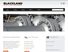 Tablet Screenshot of blacklandprecision.com